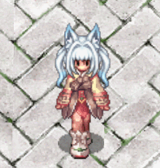 의상 백여우 후드트윈(장식없음)