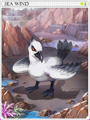 바다바람새 카드 이미지