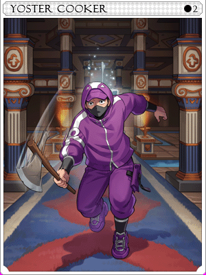 요스터 요리사 카드 이미지