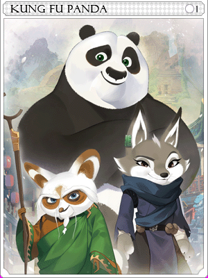 쿵푸팬더 콜라보 카드 이미지