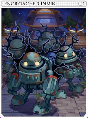 잠식당한 디미크 카드 이미지