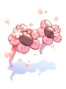의상 벚꽃 선글라스 이미지