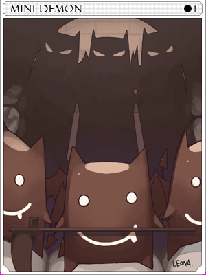 미니데몬 카드 이미지