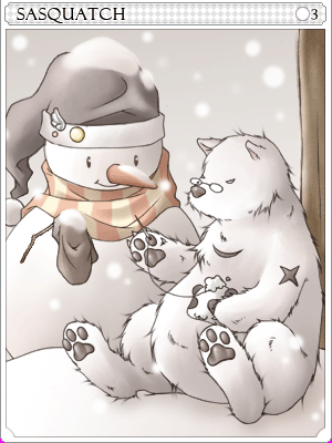 사스콰치 카드 이미지