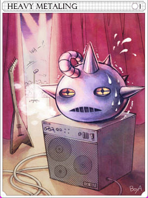 헤비 메탈링 카드 이미지