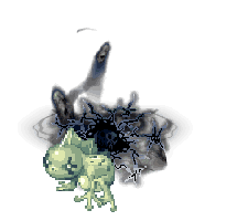 오염된 비단 개구리 이미지